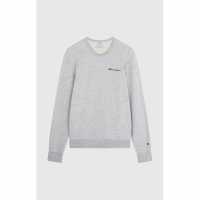 Champion Icons Fleece Crewneck Sweatshirt Сиво 