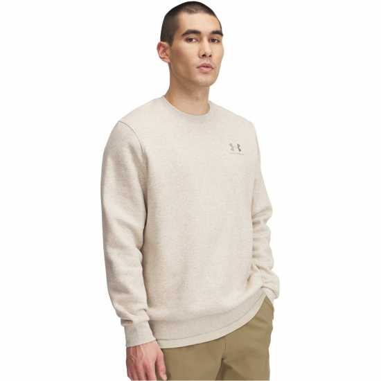 Under Armour Icon Fleece Crew Sn99 Brown 