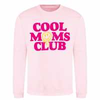 Awd Mothers Day Adult Printed Sweatshirt Cool Moms Club 
