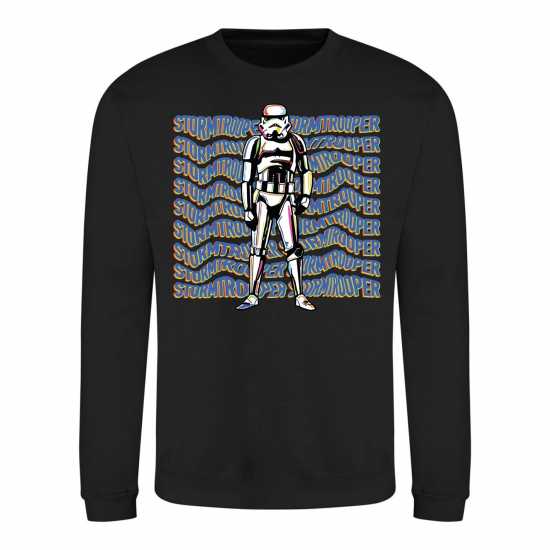 Character Disney Star Wars Printed Adult Sweatshirt Stormtrooper 