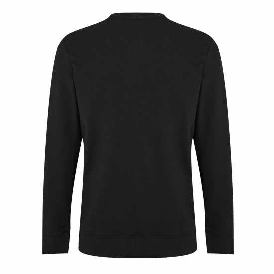 Oneill Мъжка Риза Logo Stack Sweatshirt Mens Black Out Мъжко облекло за едри хора