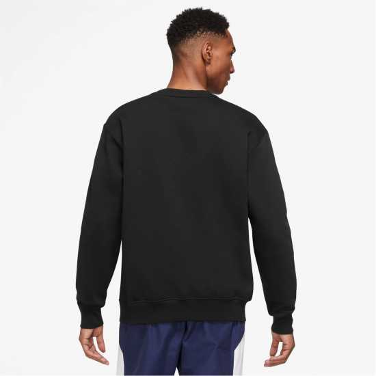 Air Jordan Essentials Men's Fleece Crew Черно/Бяло 