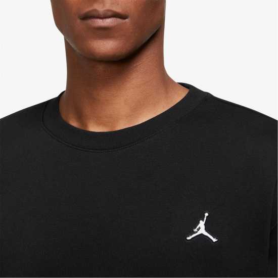 Air Jordan Essentials Men's Fleece Crew Черно/Бяло 