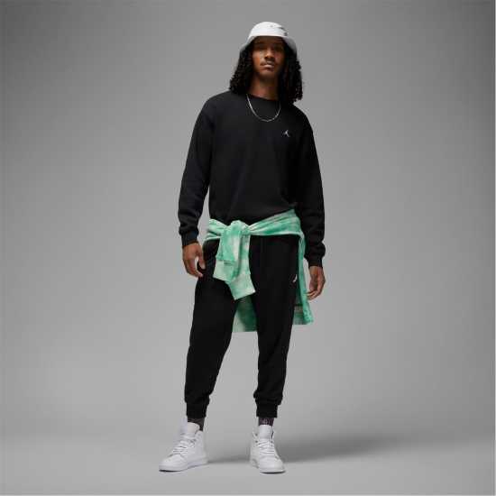 Air Jordan Essentials Men's Fleece Crew Черно/Бяло 