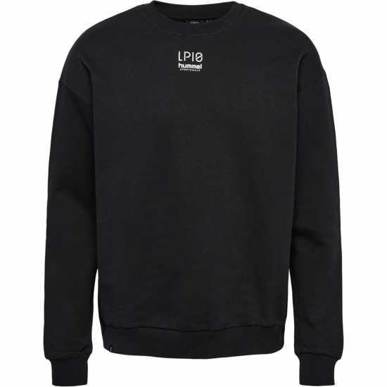 Hummel Мъжки Пуловер Lp Boxy Sweater Mens Black Мъжко облекло за едри хора
