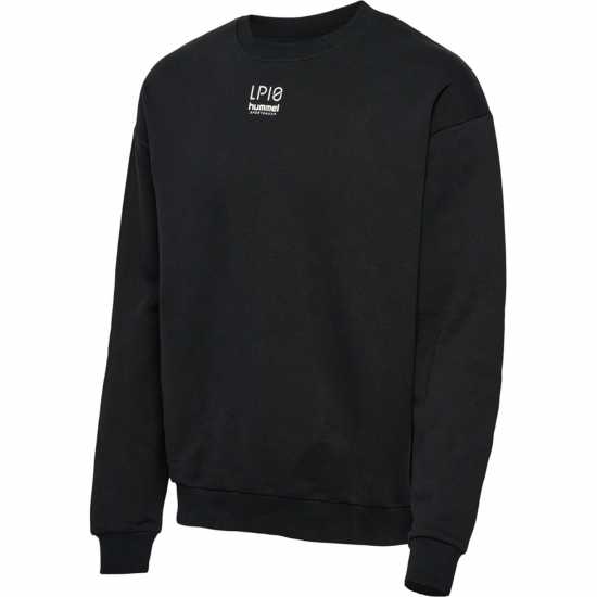 Hummel Мъжки Пуловер Lp Boxy Sweater Mens Black Мъжко облекло за едри хора