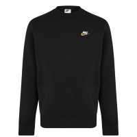 Nike Мъжка Блуза Обло Деколте Club Fleece Crew Sweatshirt Mens  Мъжко облекло за едри хора