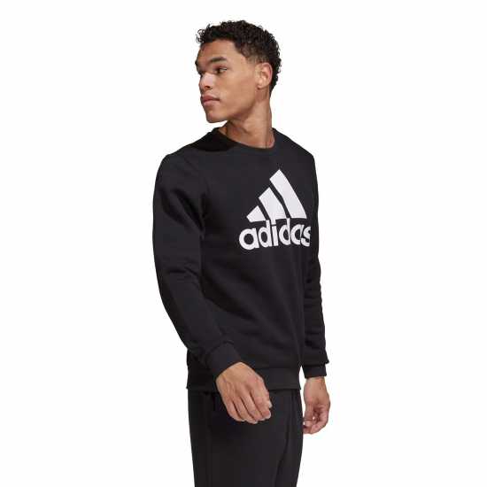 Adidas Мъжки Пуловер Big Logo Sweater Mens  Мъжко облекло за едри хора