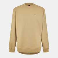 Tommy Jeans Neck Sweatshirt Реликтен тан 