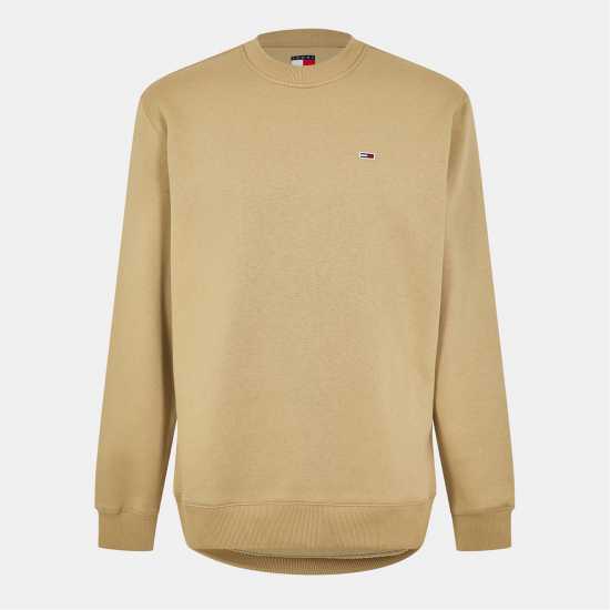 Tommy Jeans Neck Sweatshirt Реликтен тан 
