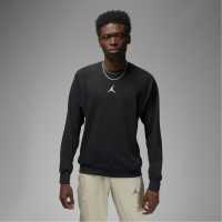 Air Jordan Dri-FIT Sport Crossover Men's Fleece Pullover Black Мъжко облекло за едри хора