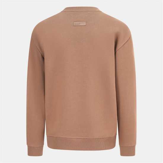 Blank Essentials Essentials Arch Sweatshirt Mocha Мъжки горнища на анцуг
