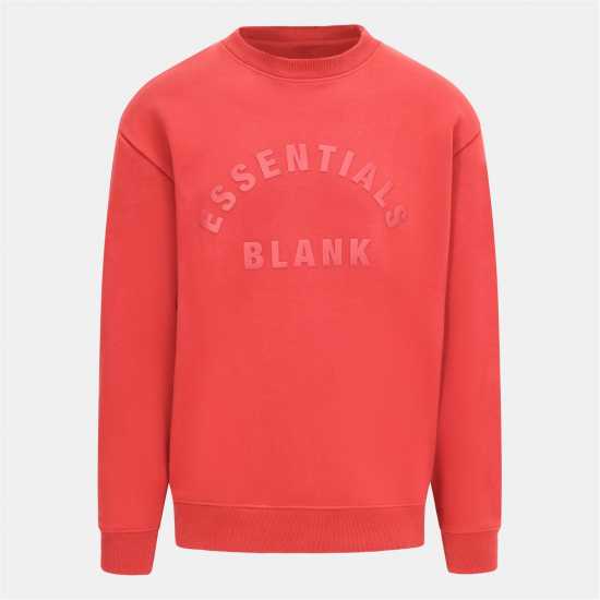 Blank Essentials Essentials Arch Sweatshirt Spice Red Мъжки горнища на анцуг