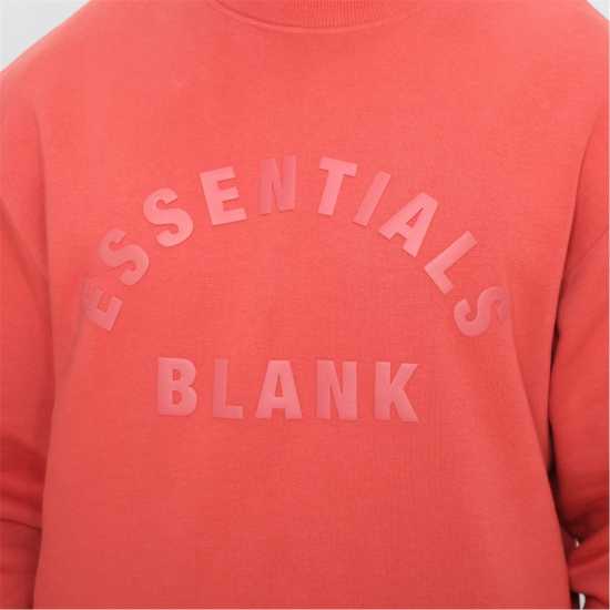 Blank Essentials Essentials Arch Sweatshirt Spice Red Мъжки горнища на анцуг