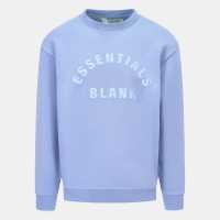 Blank Essentials Essentials Arch Sweatshirt Fairview Blue Мъжки горнища на анцуг