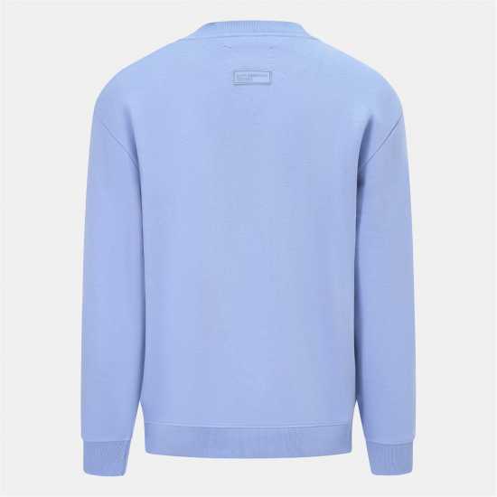 Мъжки горнища на анцуг Blank Essentials Essentials Arch Sweatshirt Fairview Blue Blank Essentials Essentials Arch Sweatshirt Fairview Blue Мъжки горнища на анцуг