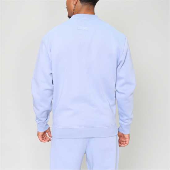 Мъжки горнища на анцуг Blank Essentials Essentials Arch Sweatshirt Fairview Blue Blank Essentials Essentials Arch Sweatshirt Fairview Blue Мъжки горнища на анцуг