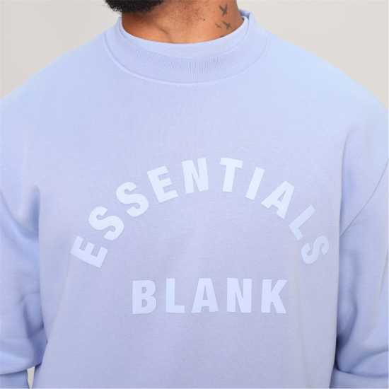 Мъжки горнища на анцуг Blank Essentials Essentials Arch Sweatshirt Fairview Blue Blank Essentials Essentials Arch Sweatshirt Fairview Blue Мъжки горнища на анцуг