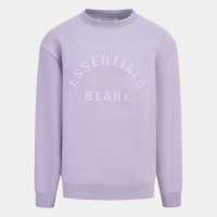 Blank Essentials Essentials Arch Sweatshirt violet Мъжки горнища на анцуг