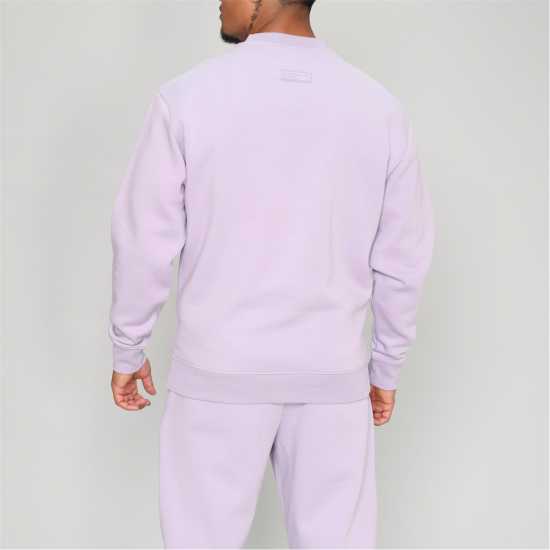 Blank Essentials Essentials Arch Sweatshirt violet Мъжки горнища на анцуг