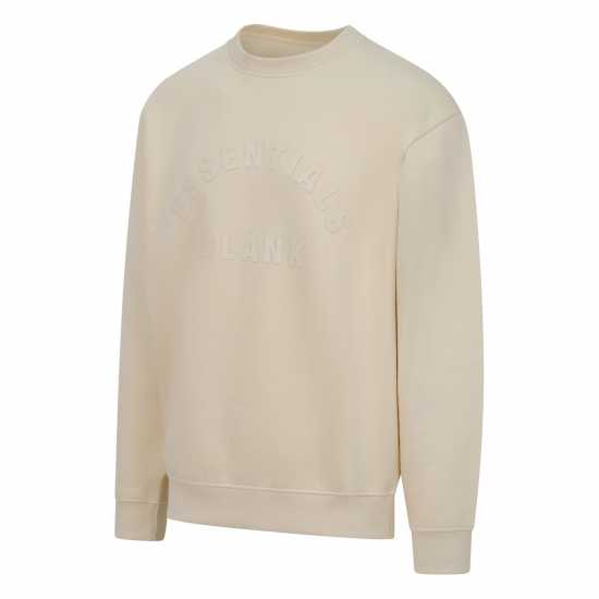 Мъжки горнища на анцуг Blank Essentials Essentials Arch Sweatshirt Summer Sand Blank Essentials Essentials Arch Sweatshirt Summer Sand Мъжки горнища на анцуг