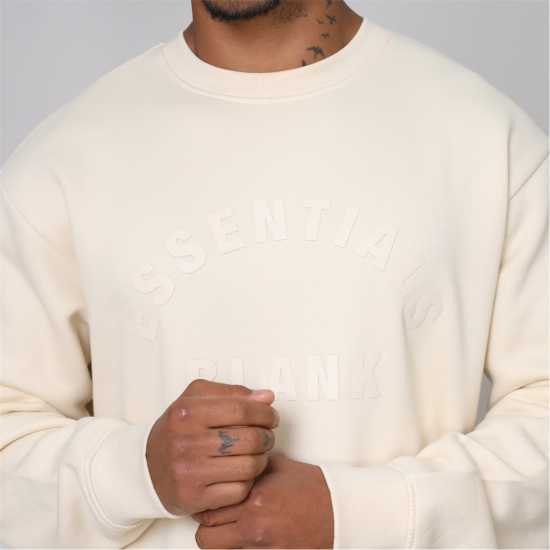 Мъжки горнища на анцуг Blank Essentials Essentials Arch Sweatshirt Summer Sand Blank Essentials Essentials Arch Sweatshirt Summer Sand Мъжки горнища на анцуг