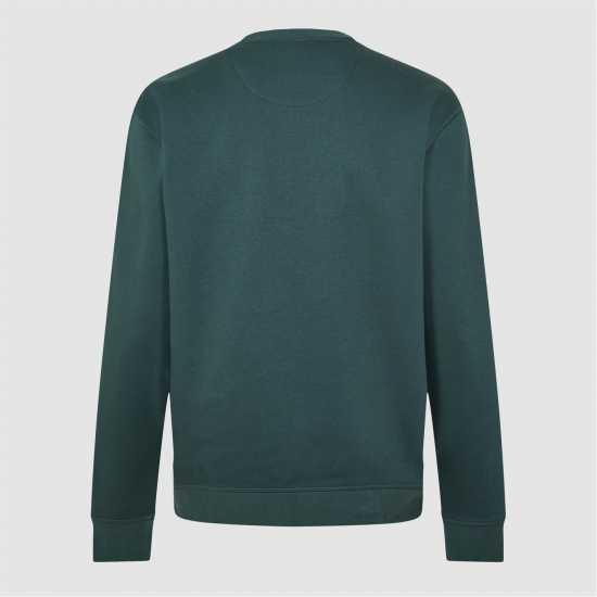 Мъжка Риза Jack Wills Belvue Logo Sweatshirt Mens Dark Pine Мъжки горнища на анцуг