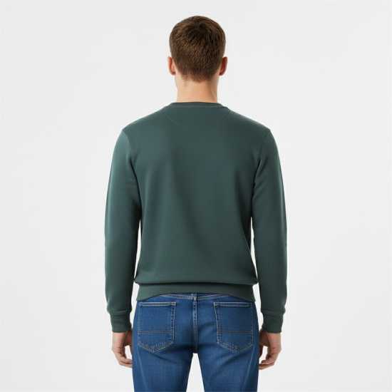 Мъжки горнища на анцуг Мъжка Риза Jack Wills Belvue Logo Sweatshirt Mens Dark Pine Мъжка Риза Jack Wills Belvue Logo Sweatshirt Mens Dark Pine Мъжки горнища на анцуг