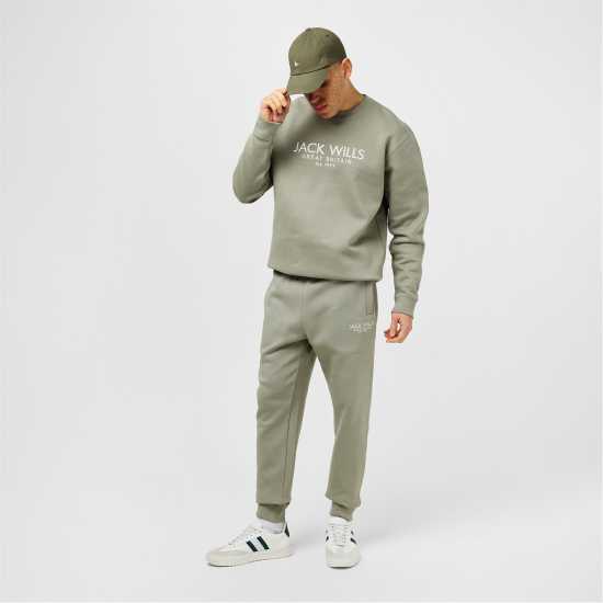 Мъжки горнища на анцуг Мъжка Риза Jack Wills Belvue Logo Sweatshirt Mens Сребърно жаде Мъжка Риза Jack Wills Belvue Logo Sweatshirt Mens Сребърно жаде Мъжки горнища на анцуг