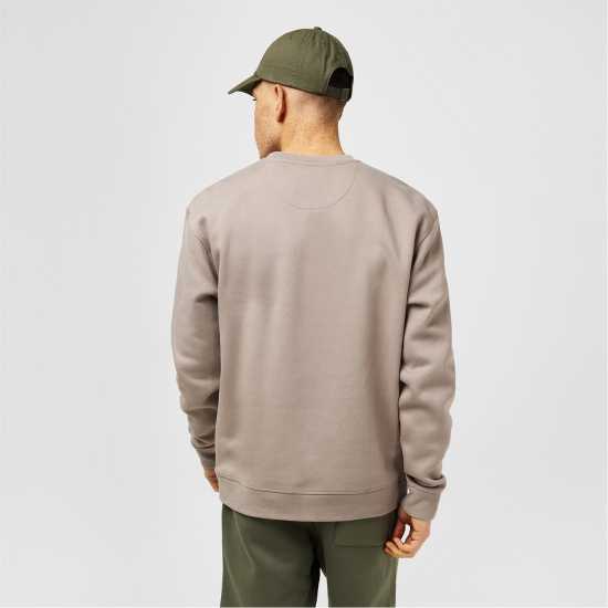 Мъжки горнища на анцуг Мъжка Риза Jack Wills Belvue Logo Sweatshirt Mens Лунен камък Мъжка Риза Jack Wills Belvue Logo Sweatshirt Mens Лунен камък Мъжки горнища на анцуг