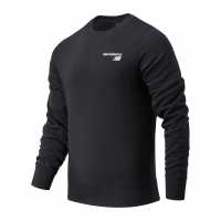 New Balance Nb Crew Pigment Sweatshirt Black Мъжки полар