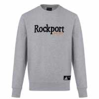 Rockport Crew Sweatshirt Grey Marl Мъжки горнища на анцуг