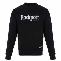 Rockport Crew Sweatshirt Black Мъжки горнища на анцуг
