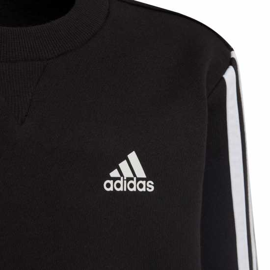 Adidas Блуза Невръстни Деца Crew Sweatshirt Infants Black/White Детски горнища и пуловери