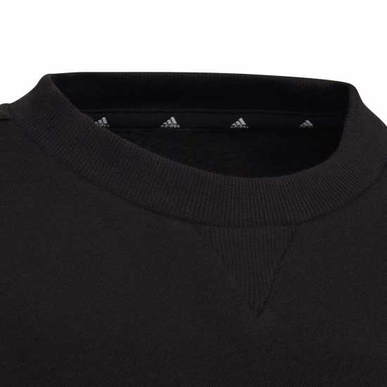 Adidas Блуза Невръстни Деца Crew Sweatshirt Infants Black/White Детски горнища и пуловери
