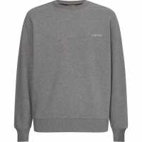 Calvin Klein Logo Sweatshirt Grey Heather Мъжко облекло за едри хора