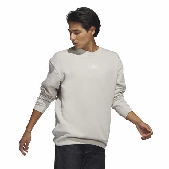 Adidas Мъжка Риза Essentials Feelvivid Drop Shoulder Sweatshirt Mens  Мъжко облекло за едри хора