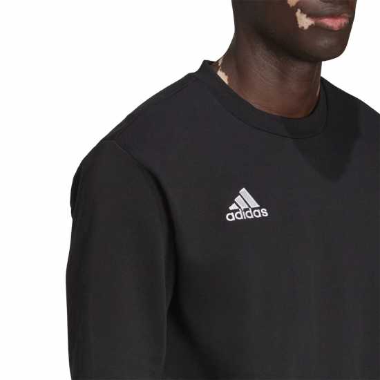 Мъжки горнища на анцуг Adidas Ent22 Sweatshirt Черно Adidas Ent22 Sweatshirt Черно Мъжки горнища на анцуг