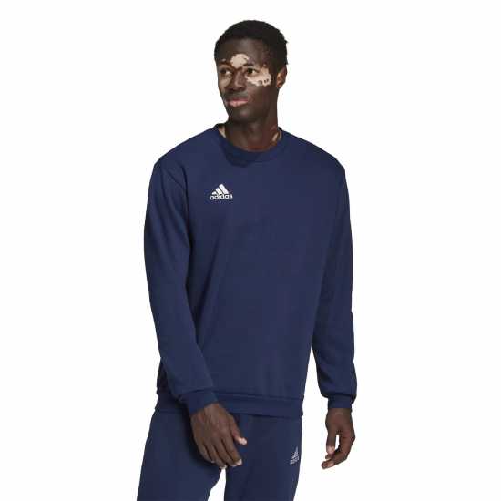Adidas Ent22 Sweatshirt Navy Мъжко облекло за едри хора