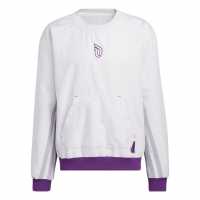 Adidas Мъжка Блуза Обло Деколте Dame 8 Foundation Crew Sweatshirt Mens  Мъжки горнища на анцуг