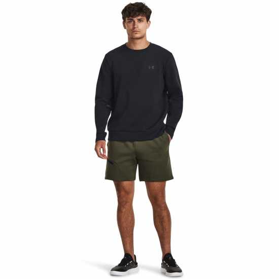 Under Armour Мъжка Блуза Полар Unstoppable Fleece Sweatshirt Mens Black Under Armour Мъжка Блуза Полар Unstoppable Fleece Sweatshirt Mens Black