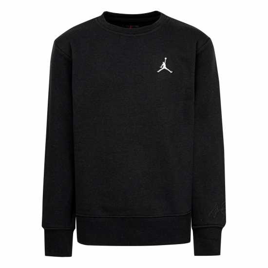 Air Jordan Fleece Crew Sweatshirt Juniors  Детски горнища и пуловери