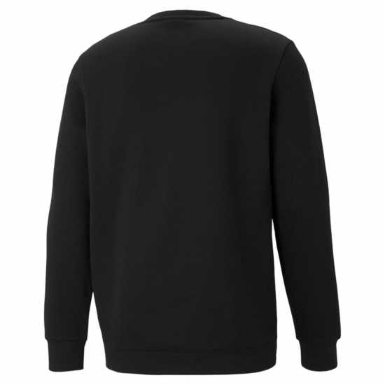 Puma Мъжки Пуловер Обло Деколте No1 Crew Sweater Mens Black - Мъжки пуловери и жилетки