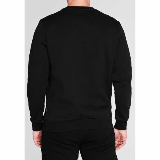 Puma Мъжки Пуловер Обло Деколте No1 Crew Sweater Mens Black - Мъжки пуловери и жилетки
