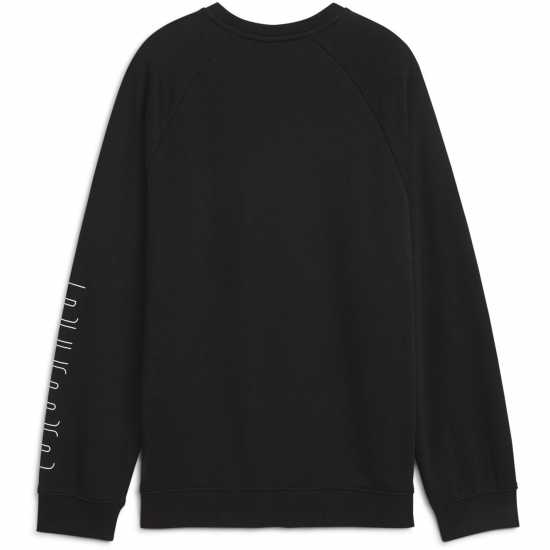 Puma Kids' Sport Crew Sweatshirt Черно Пума 