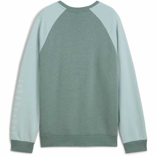 Puma Kids' Sport Crew Sweatshirt Зелена Луна 