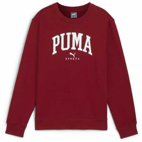 Puma Unisex Kids' Squad Crew Sweatshirt Интензивно червен 