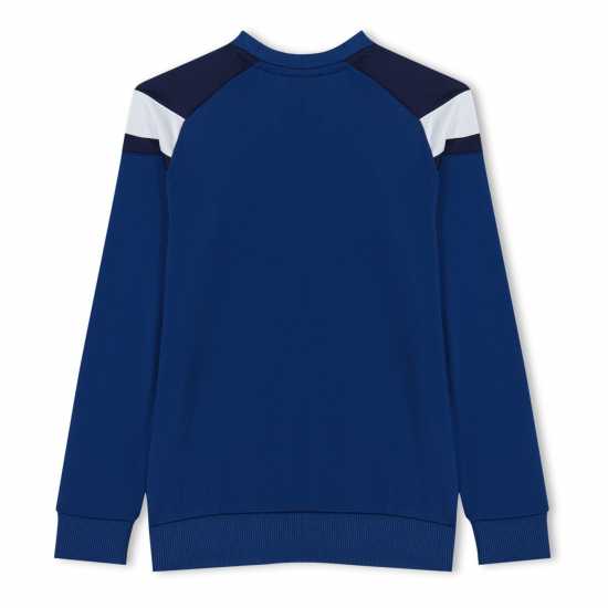 Umbro Poly Fleece Sweater Juniors Navy/Peacoat Детски горнища и пуловери