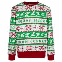 Air Jordan Holiday Crew Sweater Junior Boys Red Детски горнища и пуловери