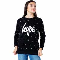 Hype Neck Sweatshirt  Детски горнища и пуловери